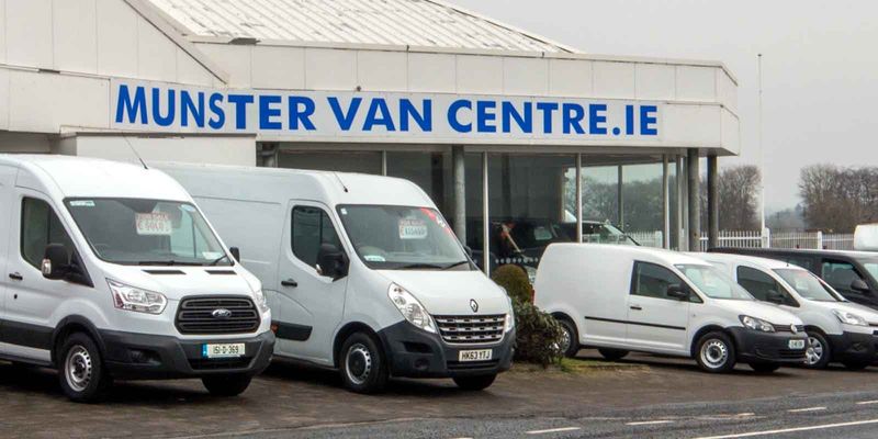 Munster Van Centre forecourt