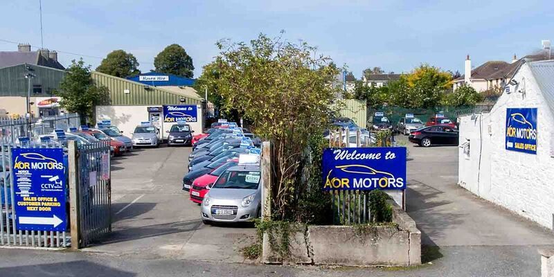 A O R Motors Ltd forecourt