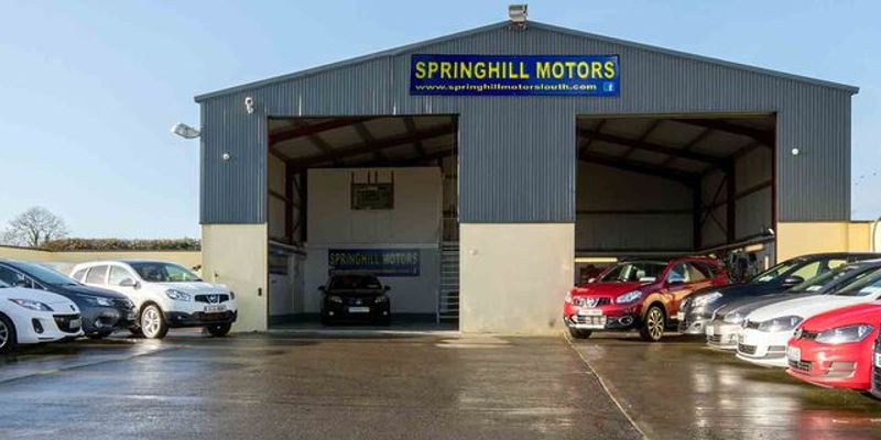 Springhill Motors forecourt