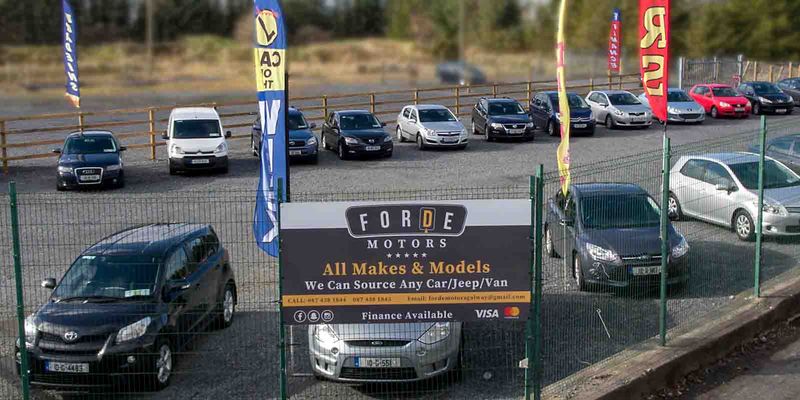 Forde Motors forecourt