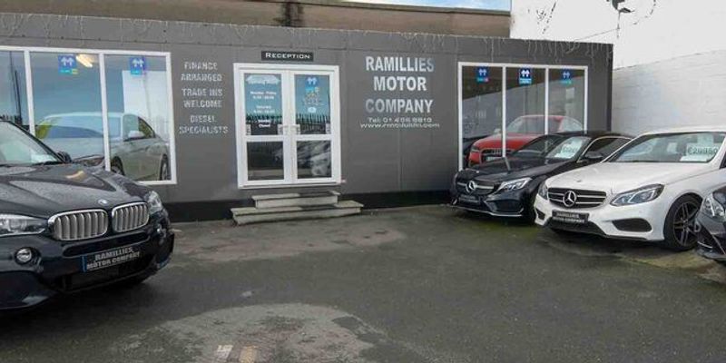 Ramillies Car Sales forecourt