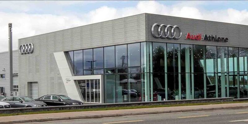Audi Athlone forecourt