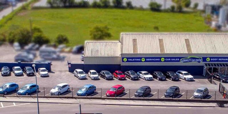 Clonakilty Car Centre forecourt