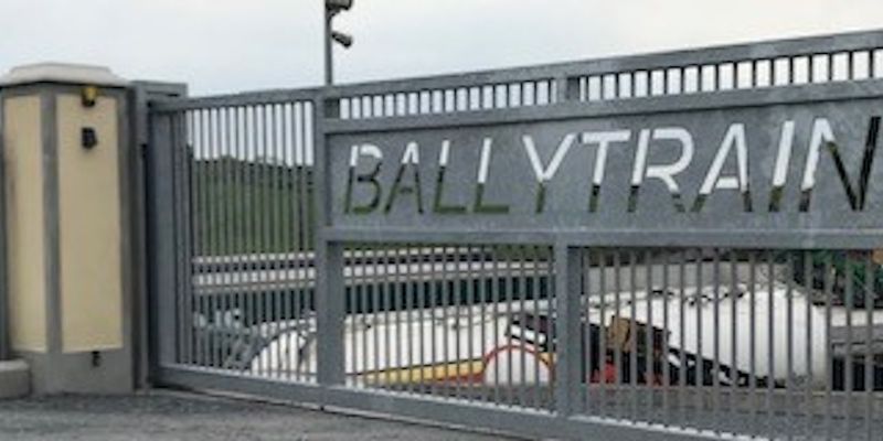 Ballytrain Plant forecourt