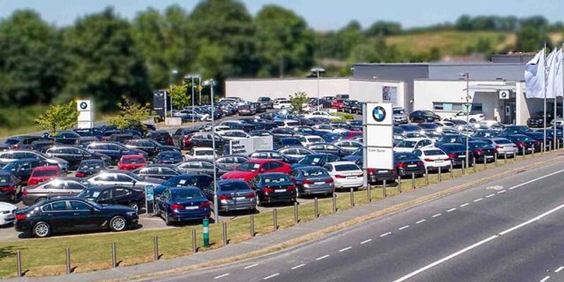 Colm Quinn BMW Athlone forecourt