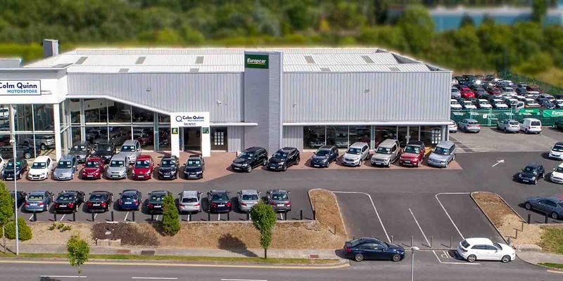 Colm Quinn Motorstore forecourt