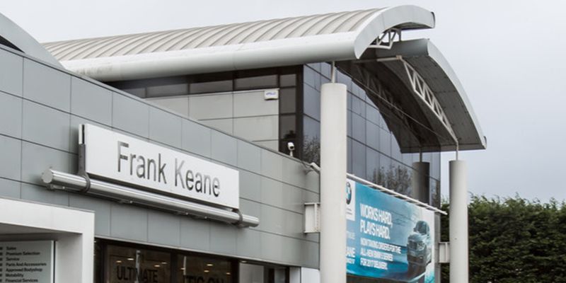 Frank Keane Blackrock forecourt