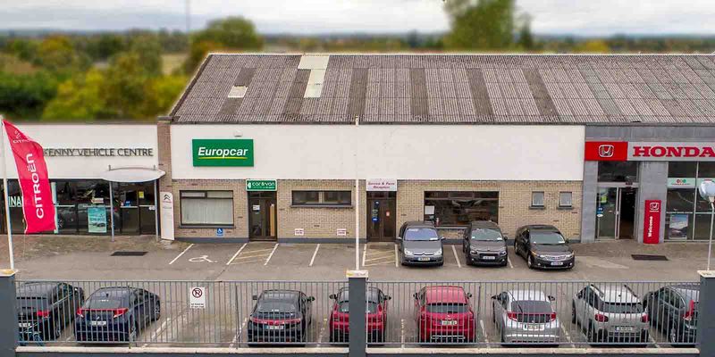 Kilkenny Vehicle Centre forecourt