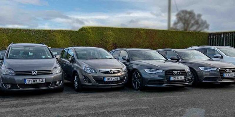 Broughan Motors forecourt