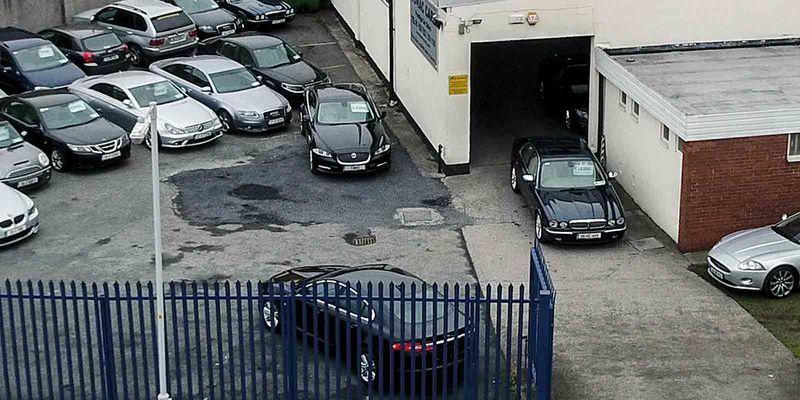 Yomac Cars forecourt
