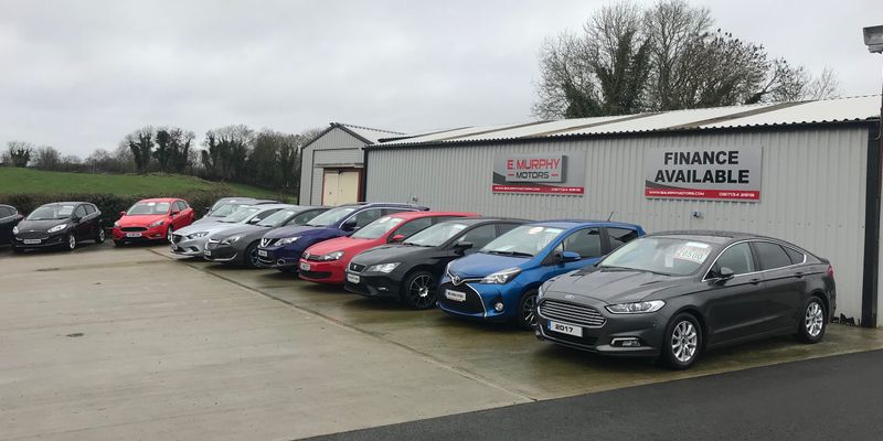 E Murphy Motors forecourt