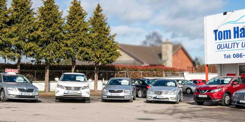 Tom Hand Cars forecourt