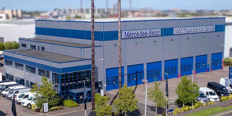 M50 Truck & Van Centre forecourt