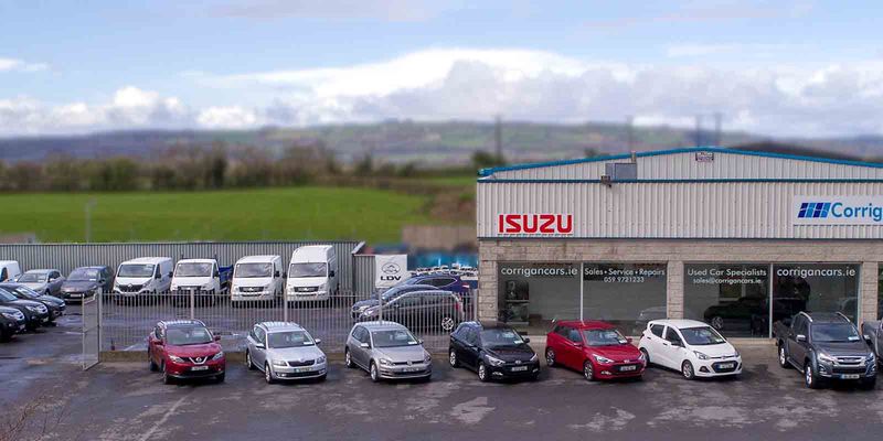 Corrigan Cars forecourt