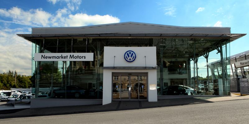 Newmarket Motors Ltd forecourt