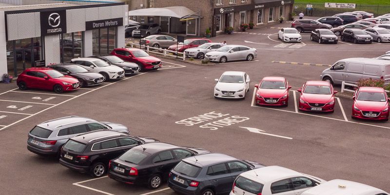 Doran Motors Carrickmacross forecourt
