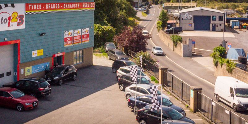 Eddie Garry Cars forecourt