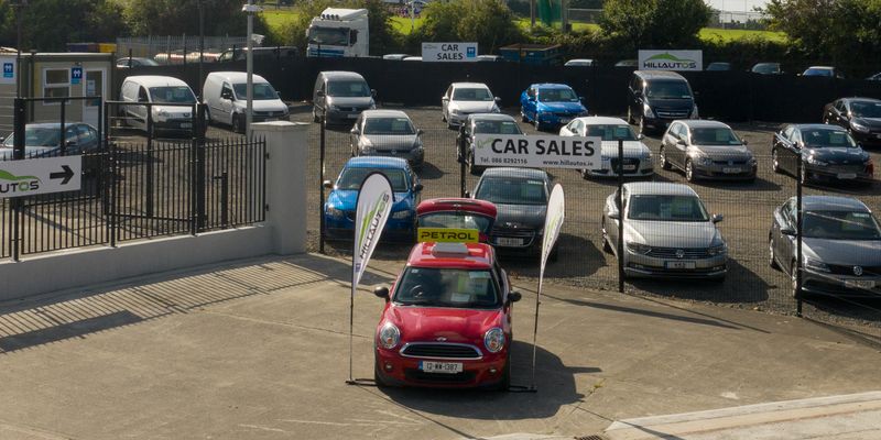 Hill Autos forecourt