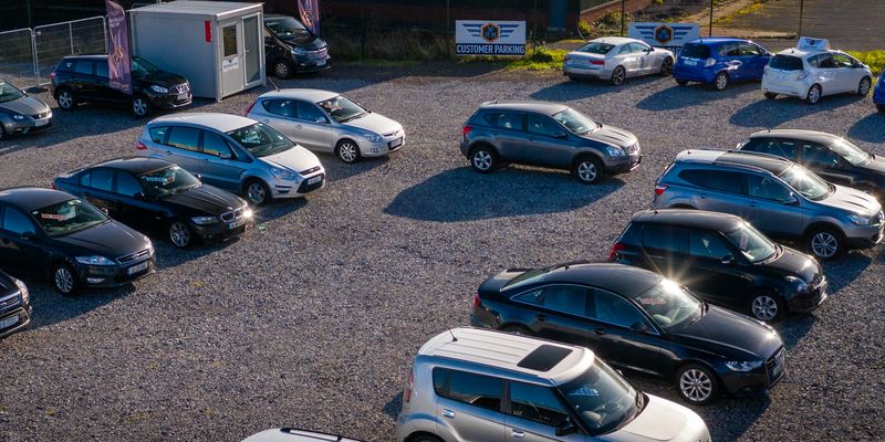 William Roche Motors forecourt