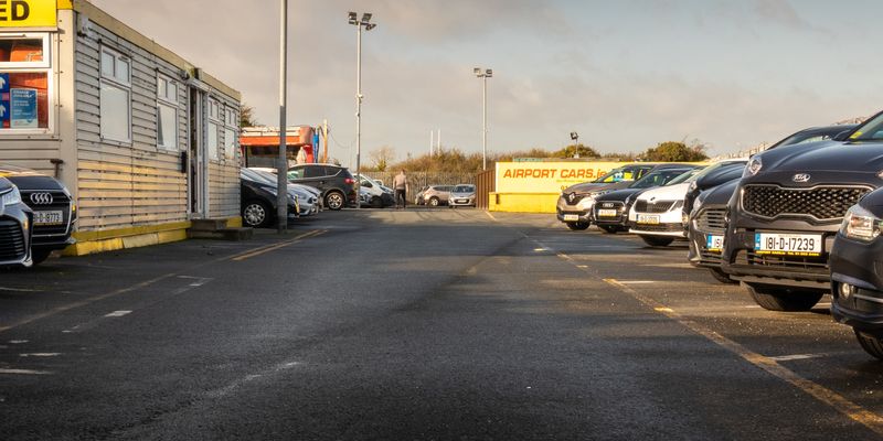 Airport Cars forecourt
