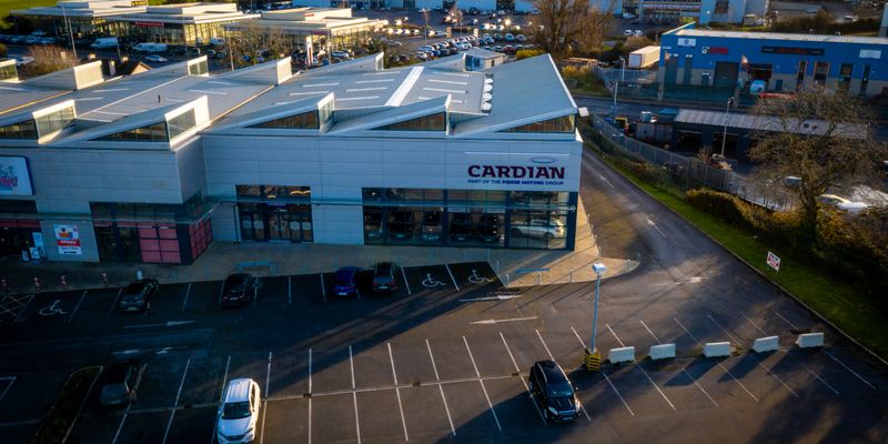 Cardian forecourt