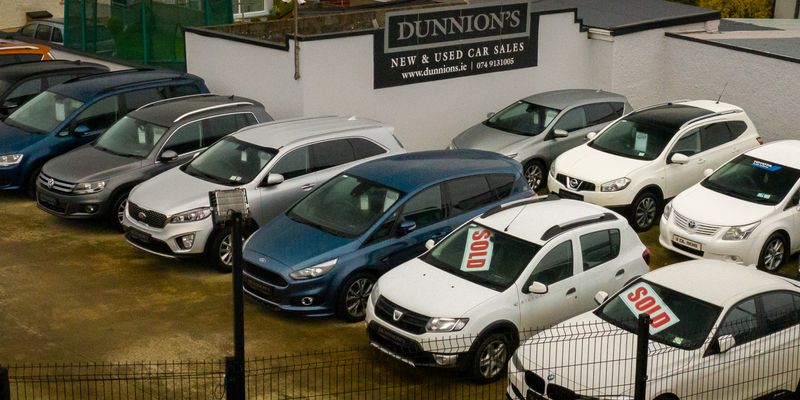 Dunnions Car Sales Ltd forecourt