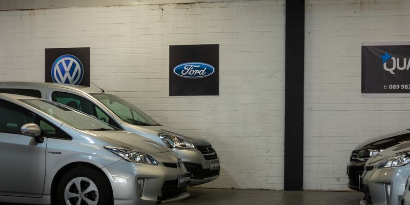 Quality Motors forecourt