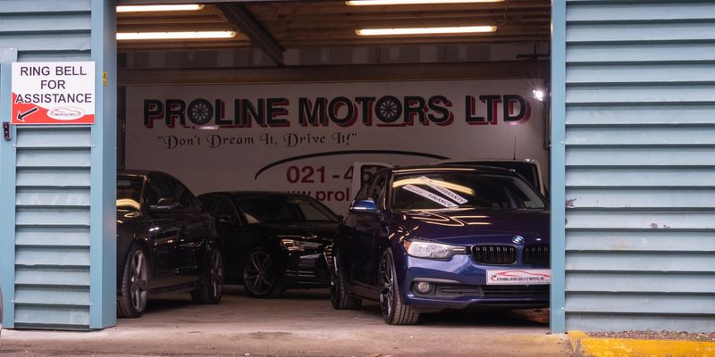 Proline Motors forecourt