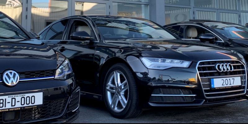 Sean Fleming Motors forecourt