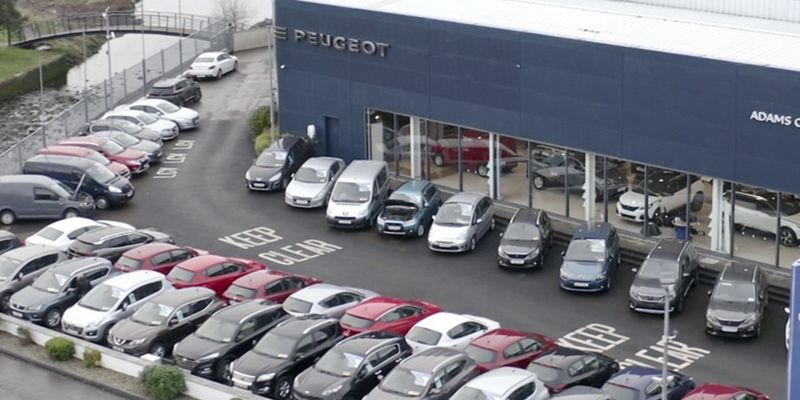 Adams of Glin forecourt