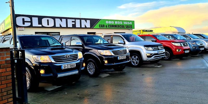 Clonfin Car Sales forecourt