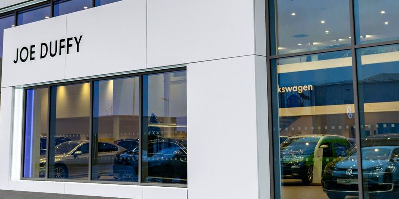Joe Duffy Volkswagen (North Dublin) forecourt