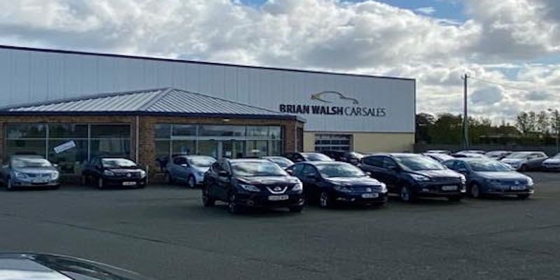 Brian Walsh Car Sales forecourt