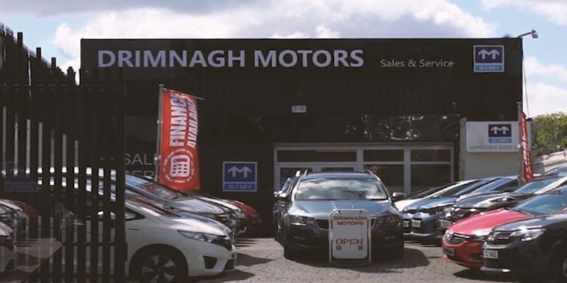 Drimnagh Motors forecourt