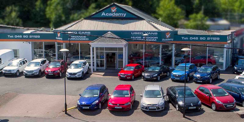 Academy Car Sales forecourt