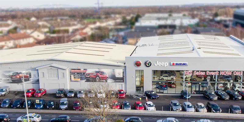 Windsor Airton Peugeot and Suzuki forecourt