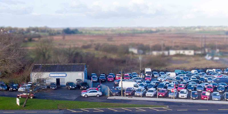 Al Hayes Motors Tuam forecourt