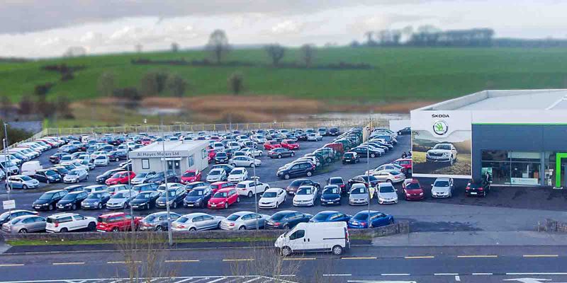 Al Hayes Skoda forecourt