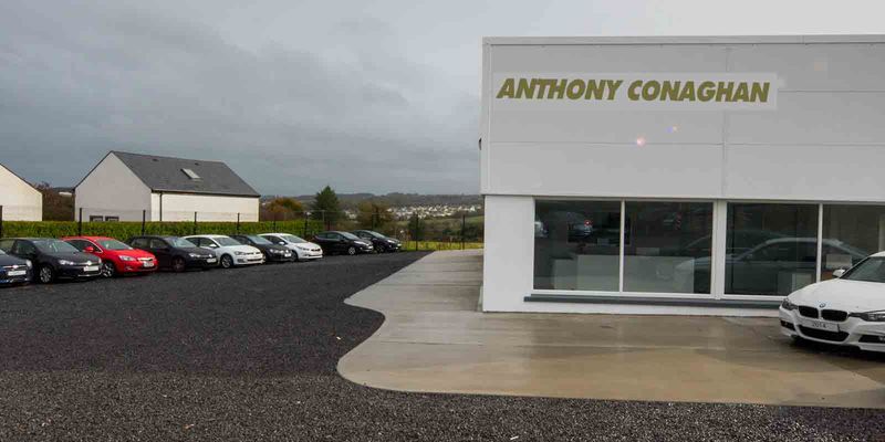 Anthony Conaghan Cars forecourt