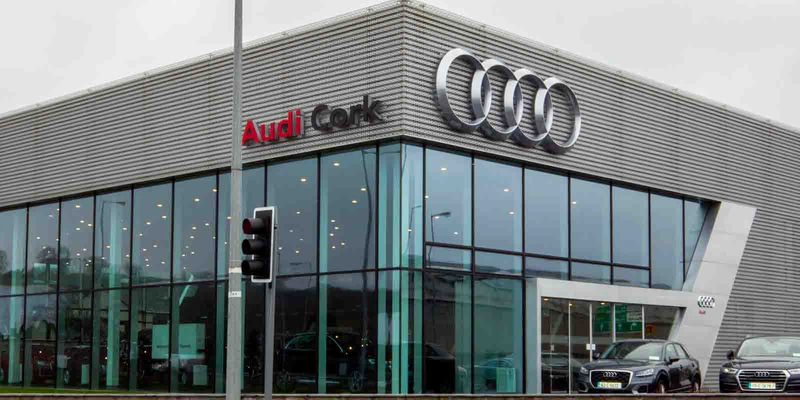 Audi Cork forecourt