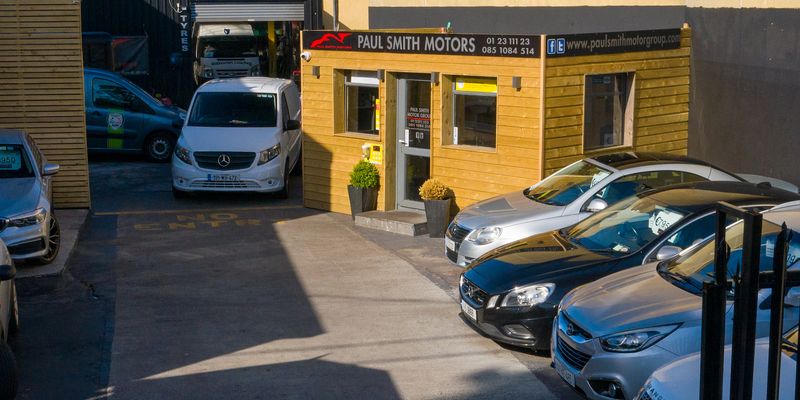 Paul Smith Motors forecourt