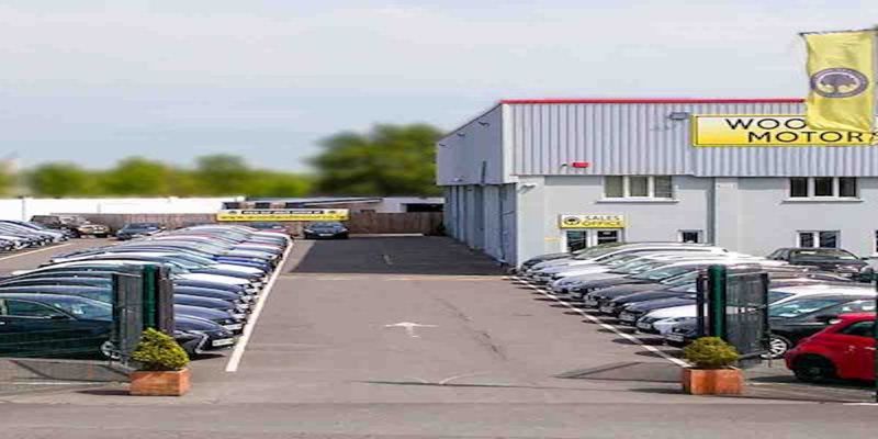 Woodland Motor Co forecourt