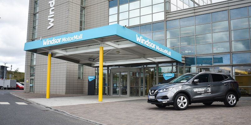 Windsor MotorMall forecourt
