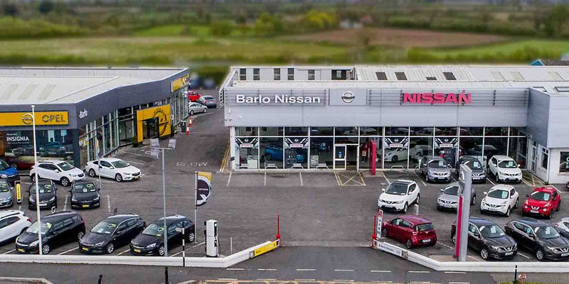 Barlo Motor Group Kilkenny forecourt