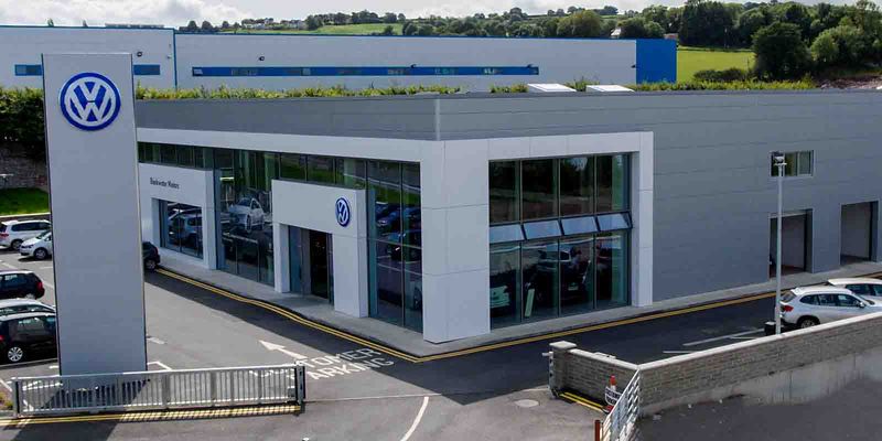 Blackwater Motors, Cork forecourt