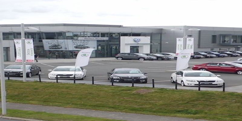 Western Motors Drogheda forecourt