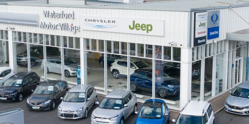Waterford Motor Village forecourt