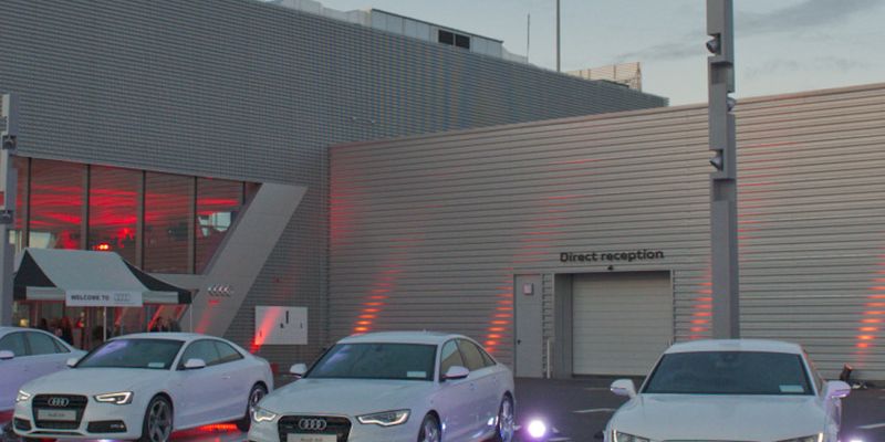 Audi North Dublin forecourt