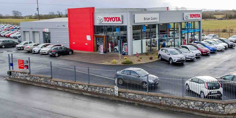 Brian Geary Car Sales forecourt