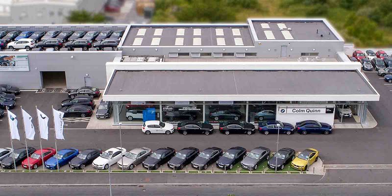 Colm Quinn BMW Galway forecourt